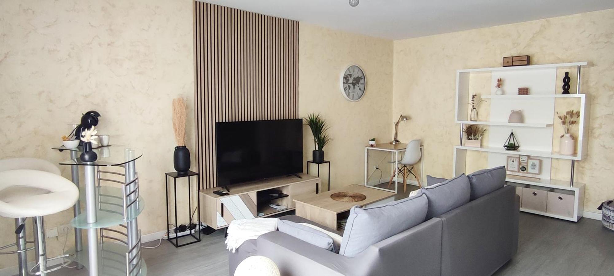 Cosy Appart - Balcon, Parking, Spacieux T2 - Proche Eurexpo Stade Сен-Приест Экстерьер фото